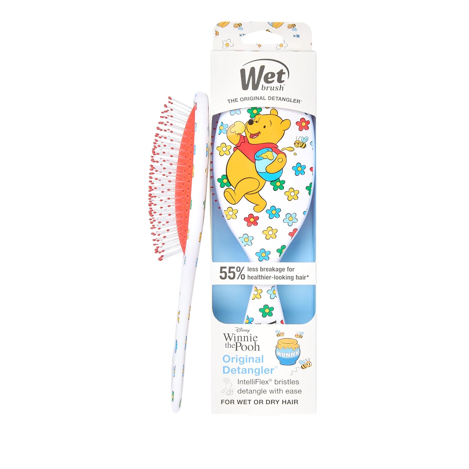 Wet Brush Original Detangler Brush- Hunny Pooh