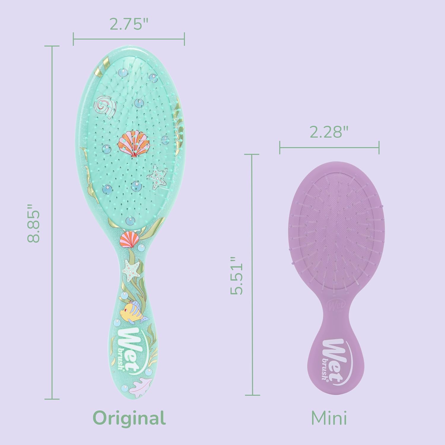 Wet Brush Original Detangler Brush- Ariel