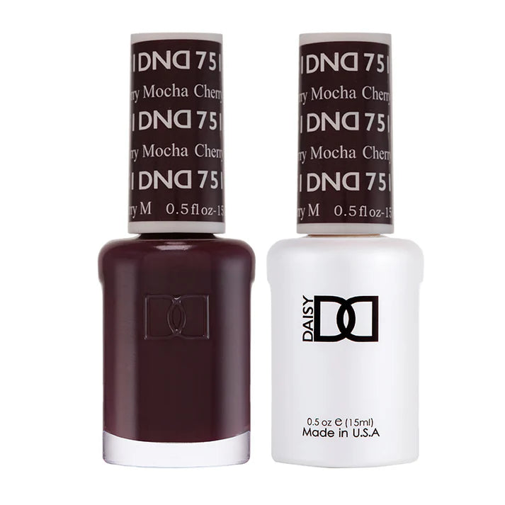 UNIVERSAL LANGUAGE 175 drop 茶 4drop ブラウン DND DC DUO Cherry Mocha #751 .5 oz - PinkPro Beauty Supply
