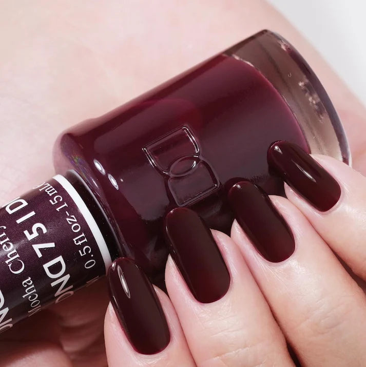 DND Duo Cherry Mocha #751 .5 oz - PinkPro Beauty Supply