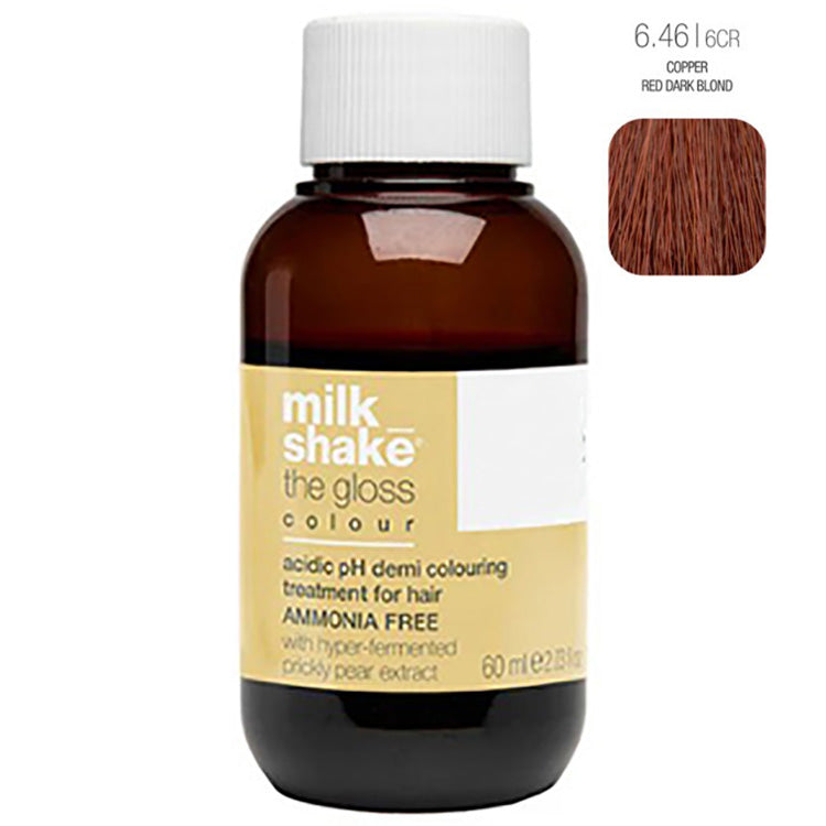 Milk_Shake The Gloss Demi Permanent Color -#6.46/6CR Copper Red Blonde - PinkPro Beauty Supply