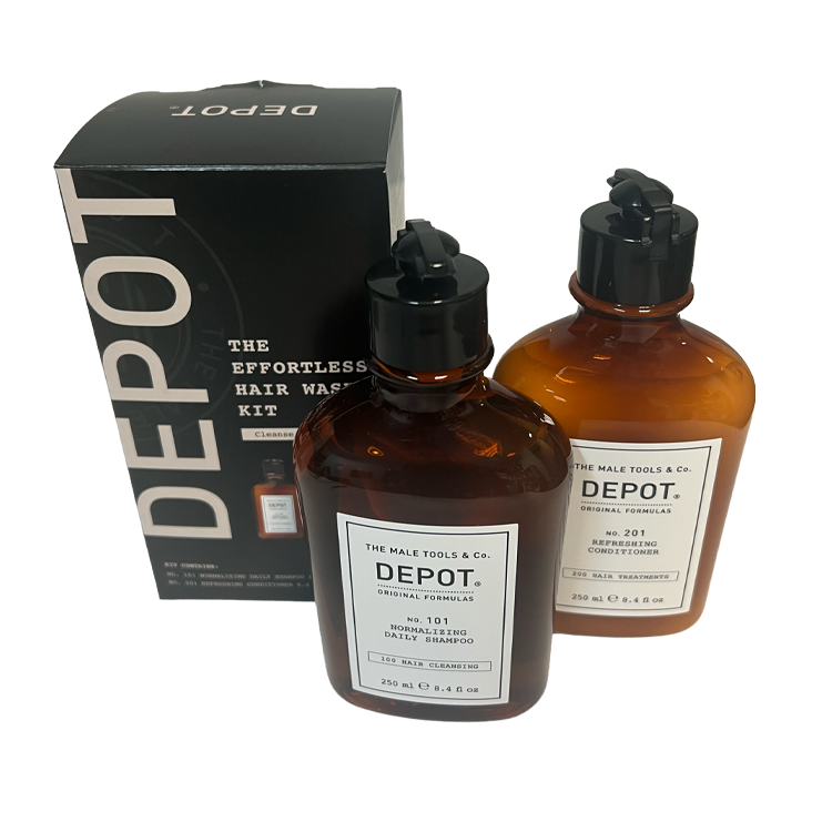 DEPOT Effortless Hair Wash Kit