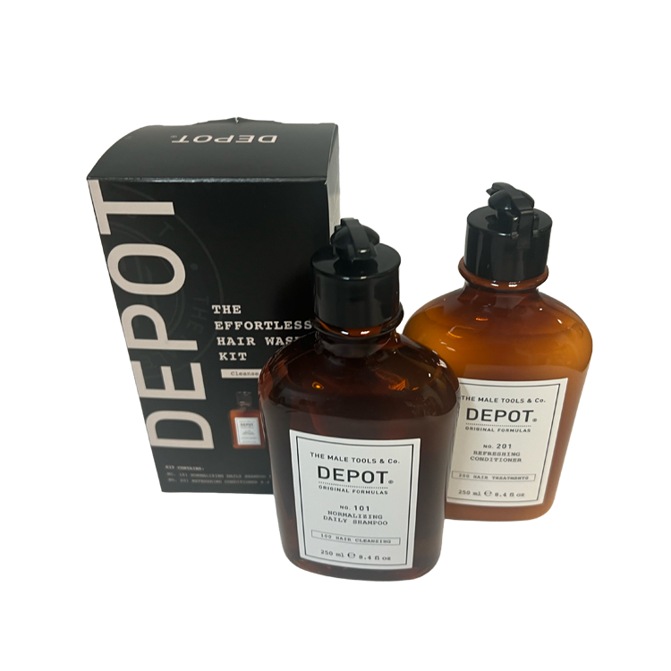 DEPOT Effortless Hair Wash Kit