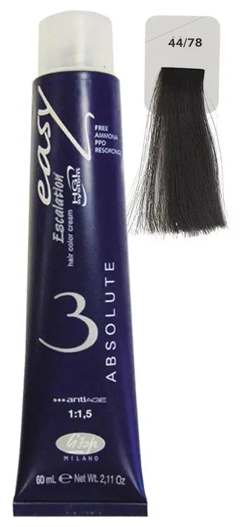 Lisap Easy Absolute 3 Ammonia Free Permanent Color 44/78 Lisap