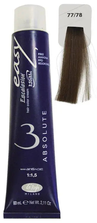 Lisap Easy Absolute 3 Ammonia Free Permanent Color 77/78 Lisap