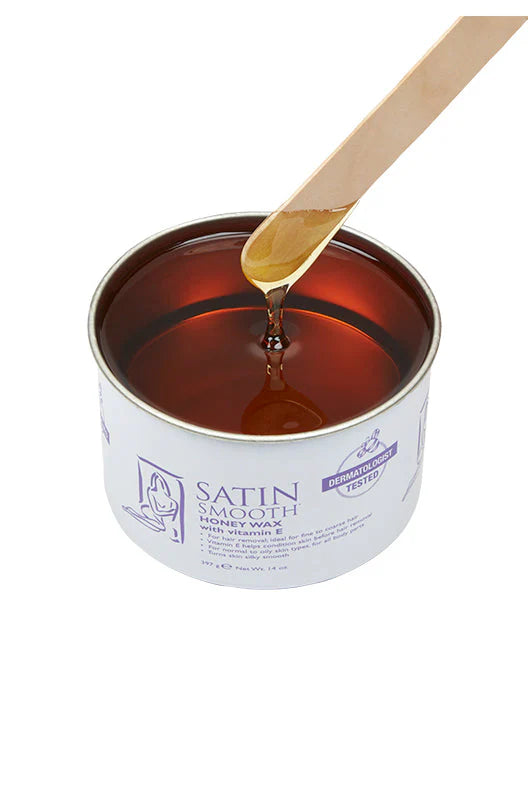 Satin Smooth Honey Wax with Vitamin E