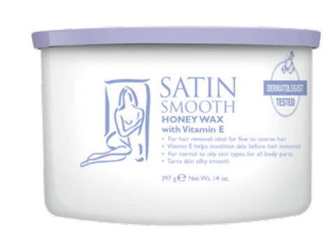 Satin Smooth Honey Wax with Vitamin E