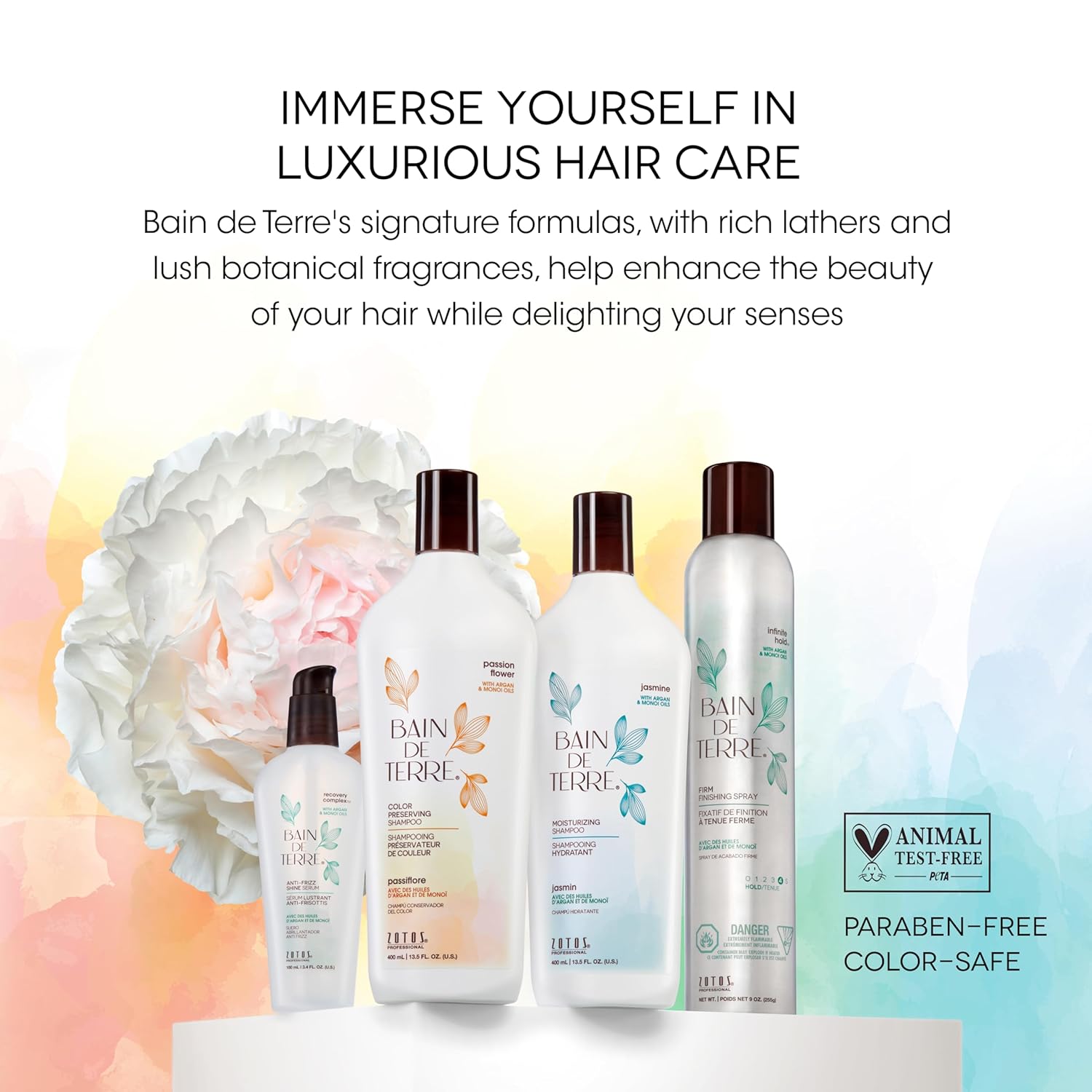 Bain De Terre Green Meadow Shampoo - Liter - PinkPro Beauty Supply