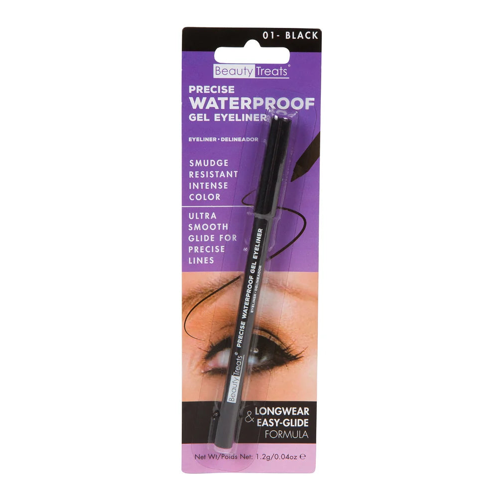 Beauty Treats Precise Waterproof Gel Eyeliner – Black