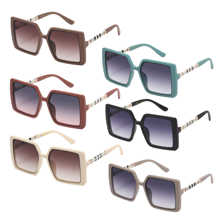 VG oversized Square Sunglasses - Assorted Colors - PinkPro Beauty Supply