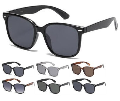 Sunglasses Retro-Inspired Square Classic - Assorted Color
