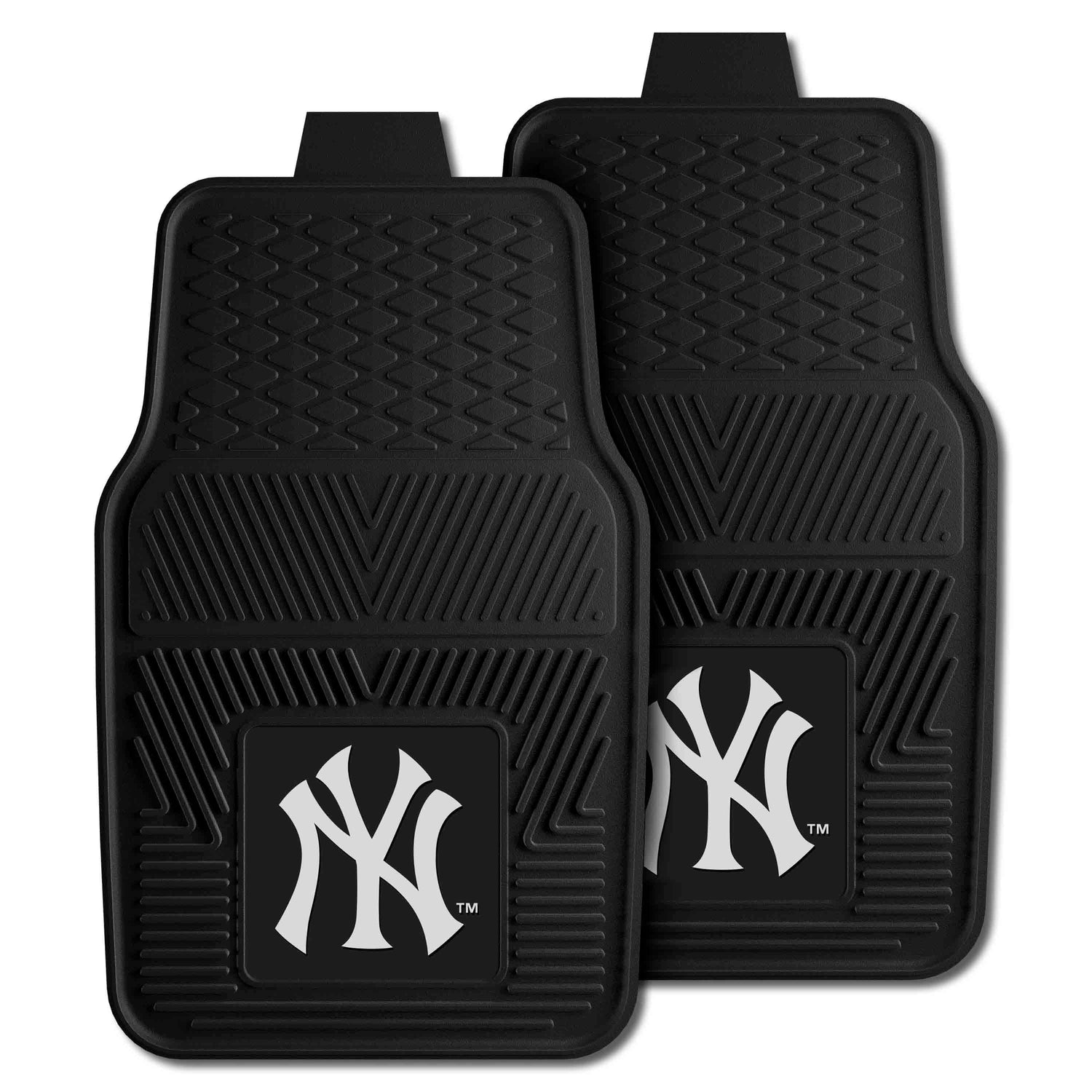 Fanmats New York Yankees 2pc Vinyl Car Mat Set