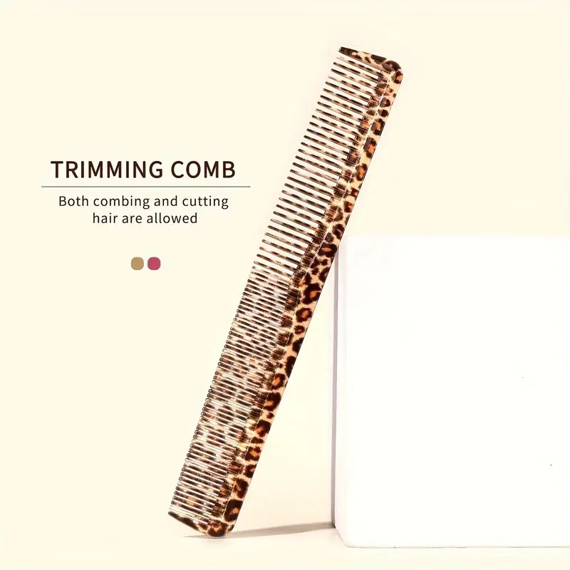 Cutting Comb Heat-Resistant Leopard