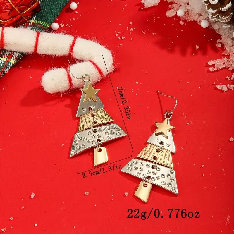 Christmas Tree Earrings