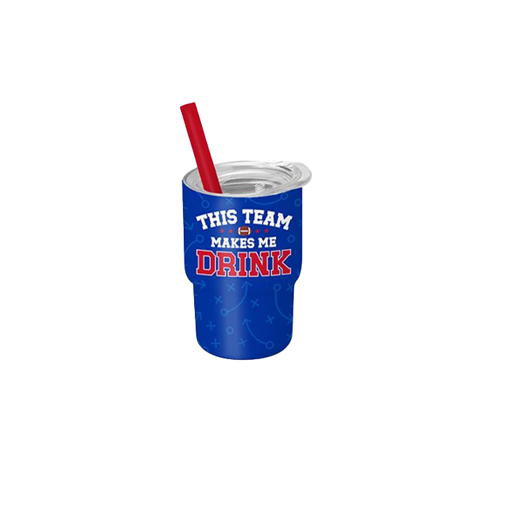 Swig Life Tumbler 2 oz This Team Blue/Red