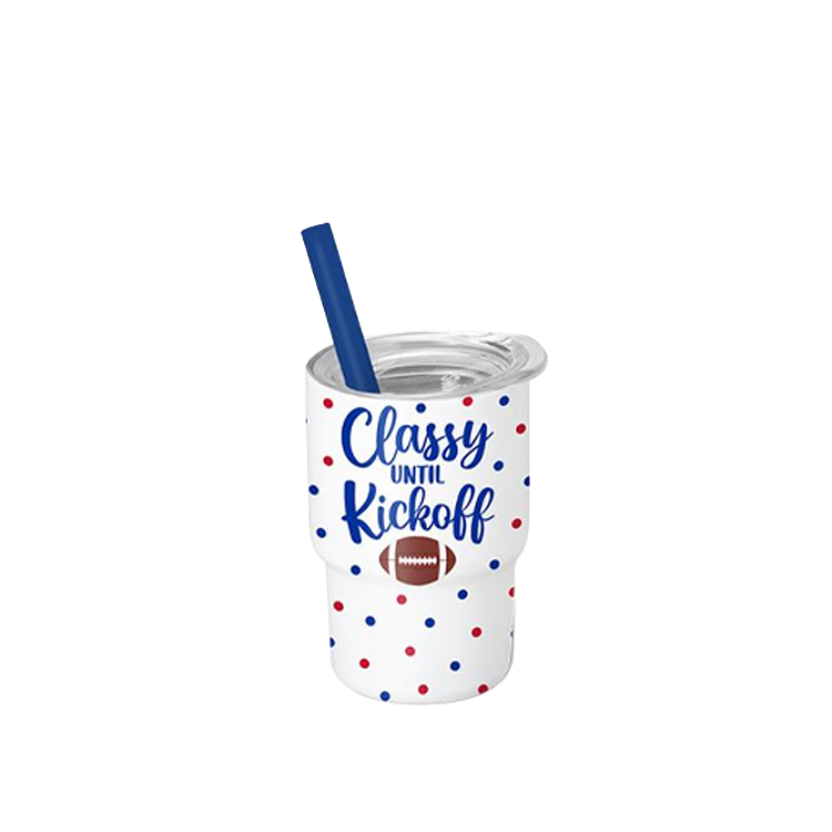 Swig Life Tumbler 2 oz Kickoff Blue/Red Swig Life