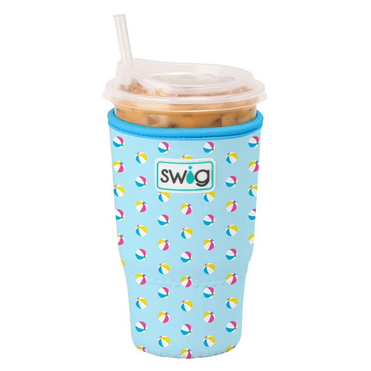 Swig Life Coolie Large Iced Cup Beach Balls
