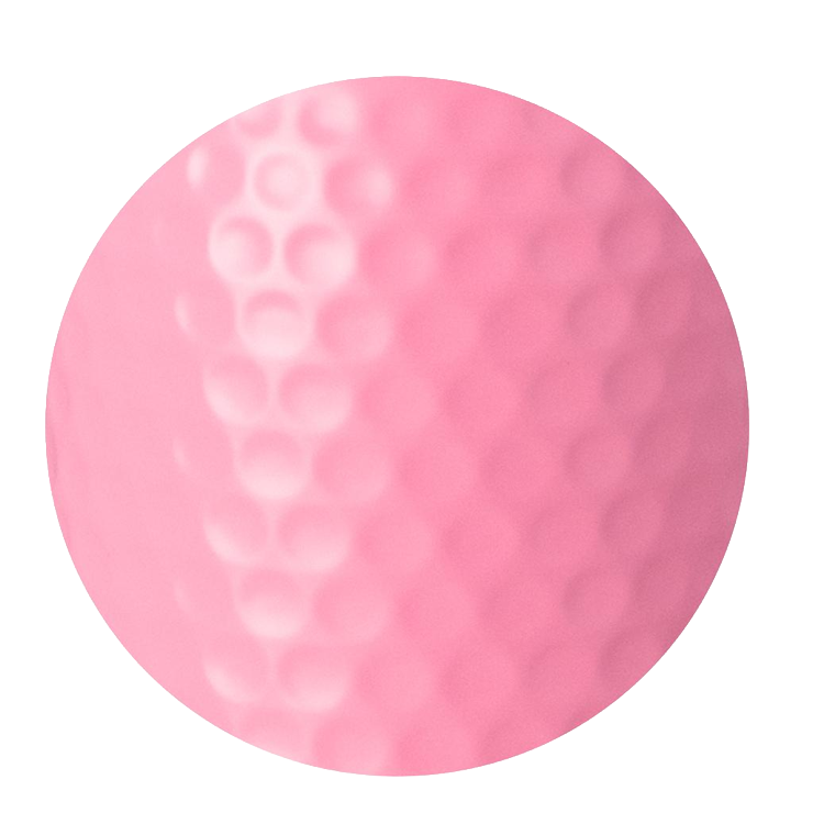 Swig Life Skinny Can Cooler - Pink Golf Ball 12 oz.