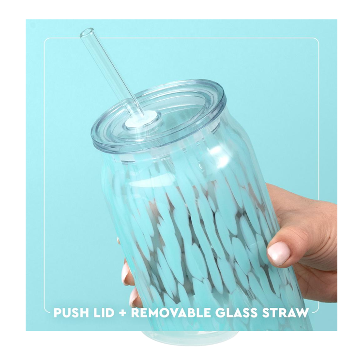 Swig Life Charm Glass 23 oz Summer Salt