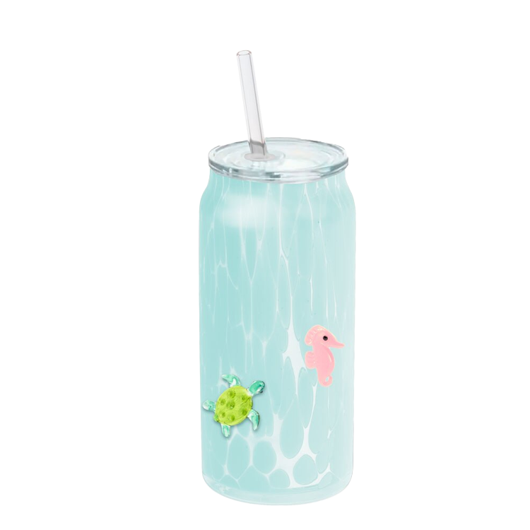 Swig Life Charm Glass 23 oz Summer Salt