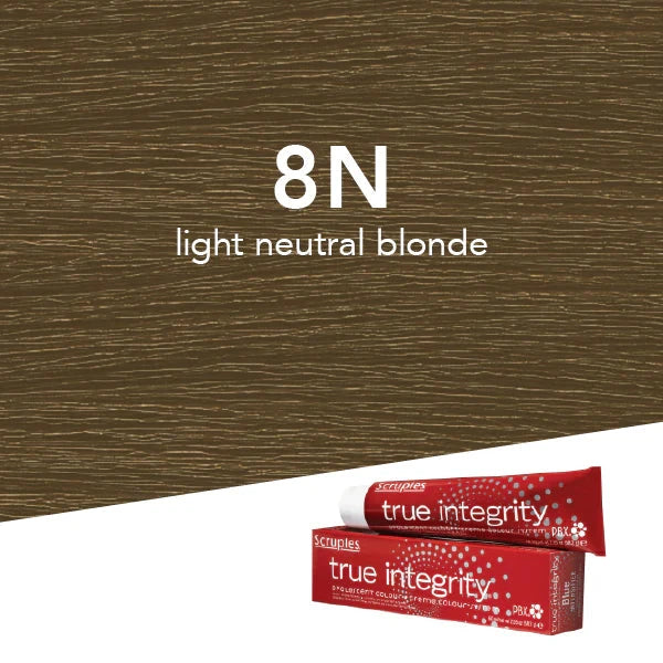 Scruples True Integrity Opalescent Creme Colour - 8N/Light Neutral Blonde 2.05 oz. Scruples
