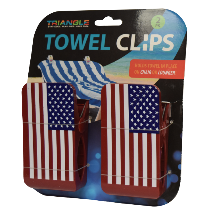 Americana Towel Clips