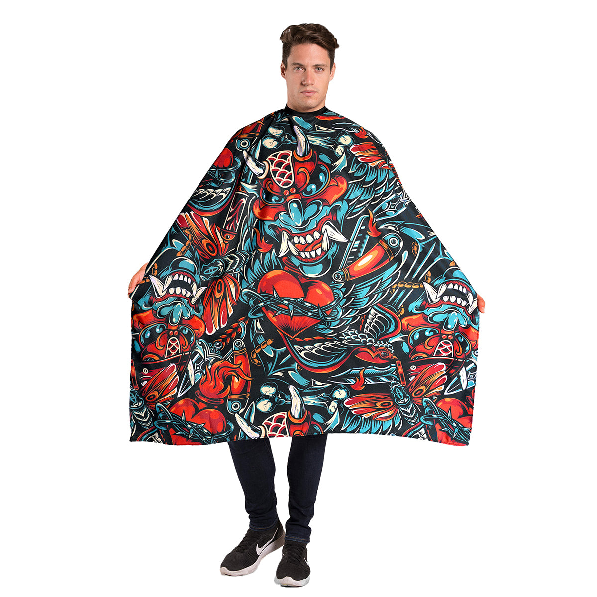 Betty Dain Barber Cape - Samurai - PinkPro Beauty Supply