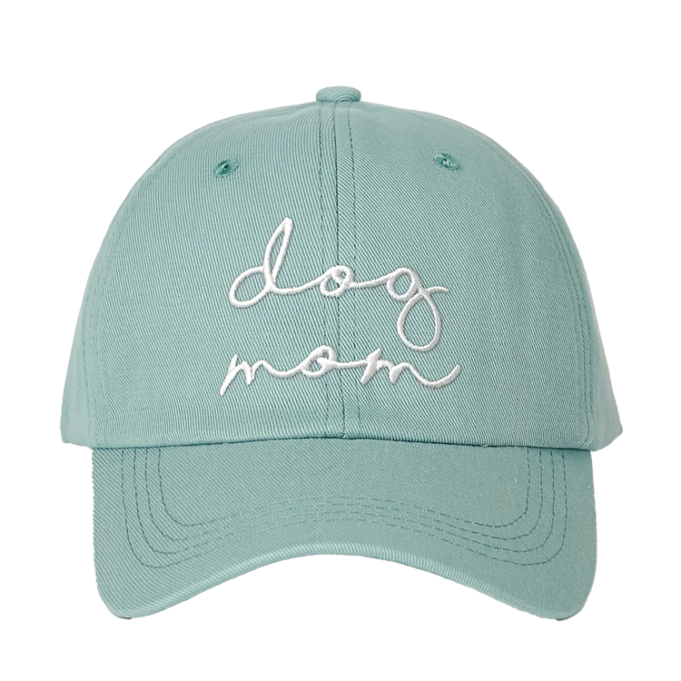 Cap Embroidered Dog Mom  - Green - PinkPro Beauty Supply