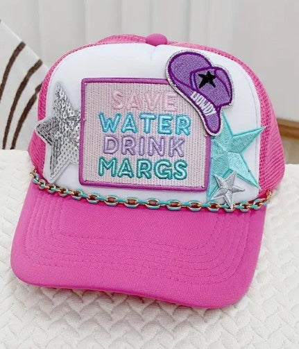 Save Water Drink Margaritas Patch Set