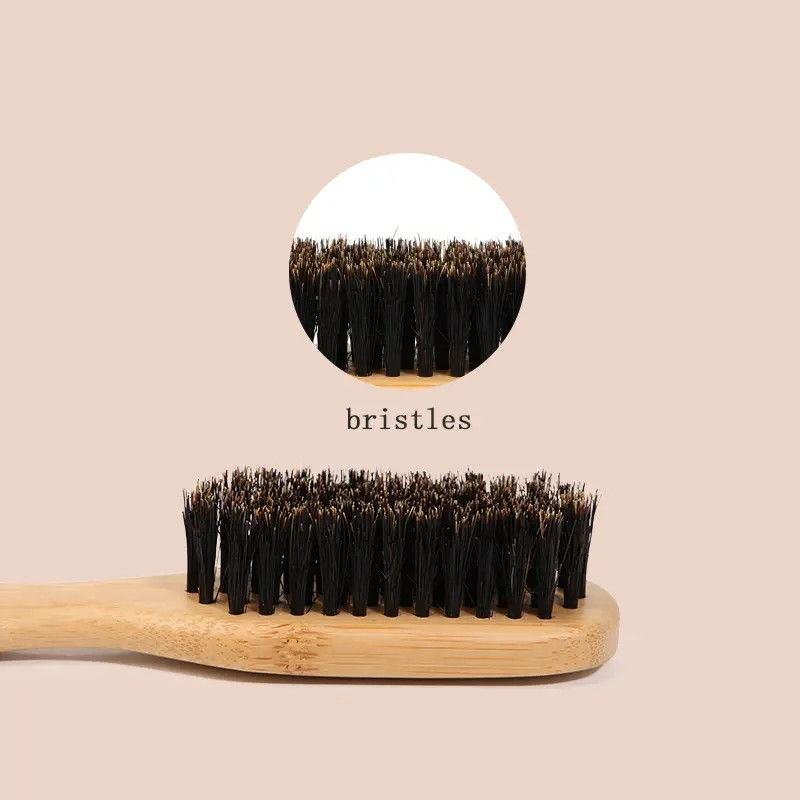 Wooden Brush - Slick Back Hair Tool - PinkPro Beauty Supply