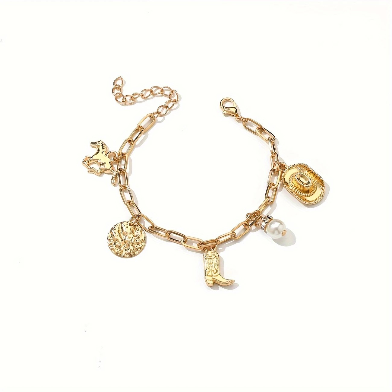 Coquette Western Charm Bracelet - PinkPro Beauty Supply