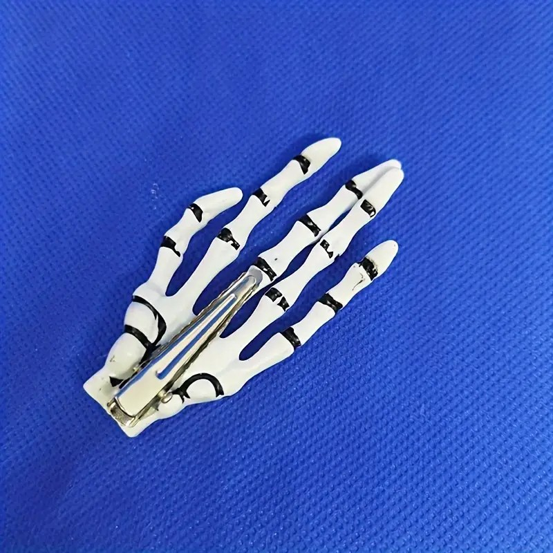 Skeleton Hand Hair Clip 1 Piece