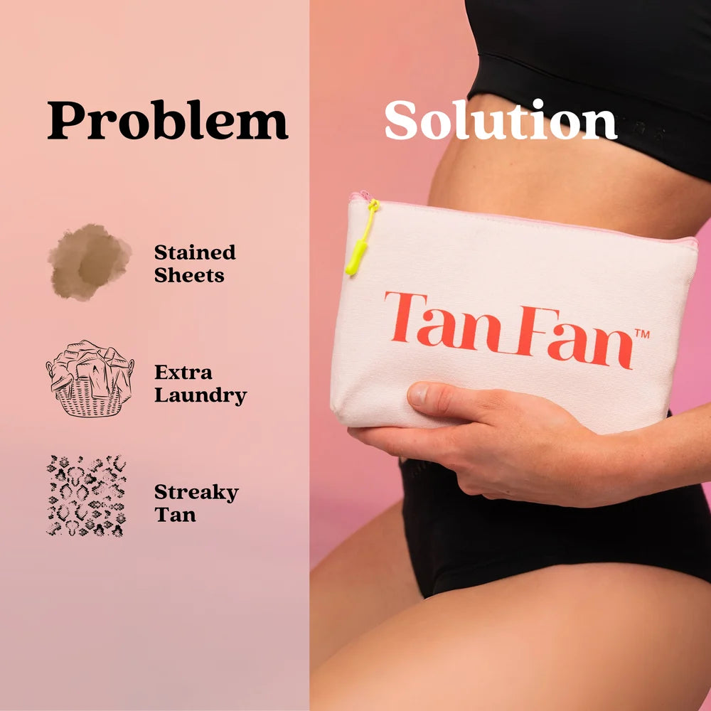 Tan Fan Sleep Sac Self Tan Pink