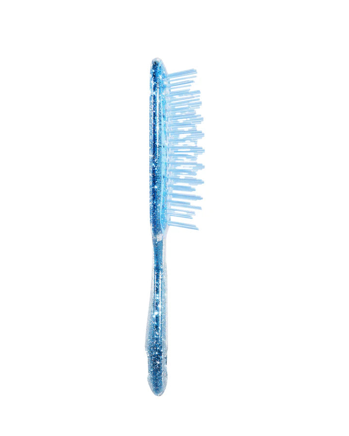 UNbrush Detangling Regular Hair Brush Glitter - Sapphire