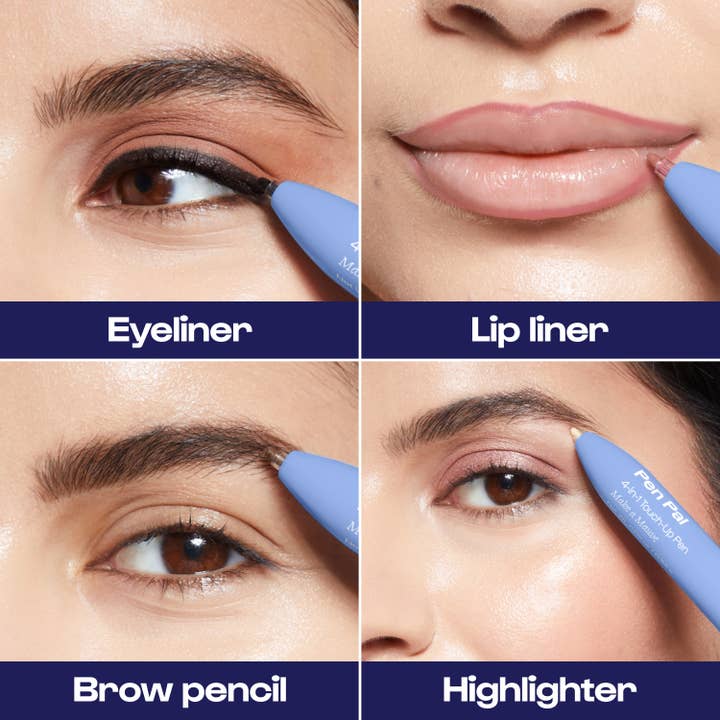 Alleyoop Pen Pal 4-in-1 Makeup Touch-Up Pen Alleyoop