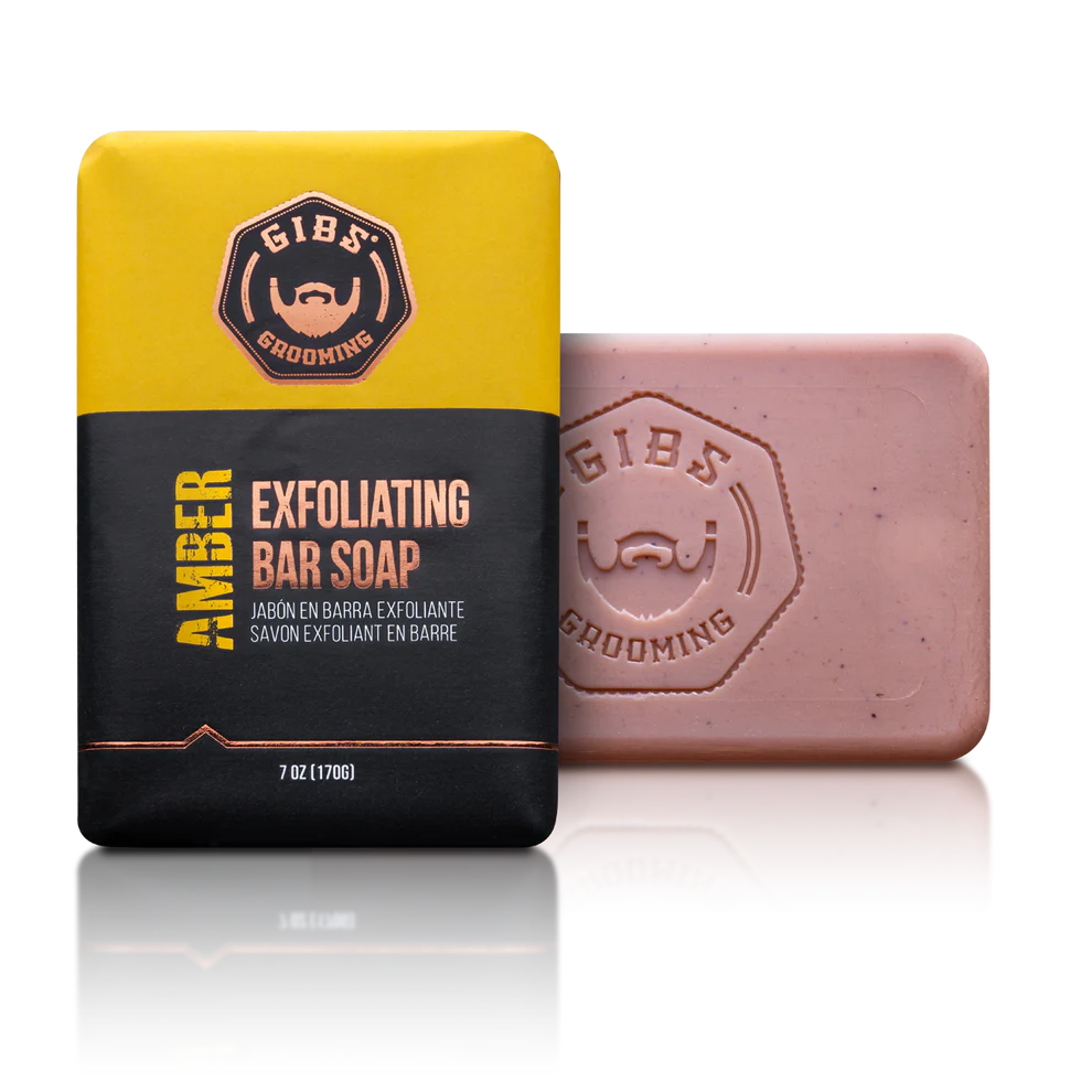 Gibs Amber Bar Soap 7 oz. - PinkPro Beauty Supply