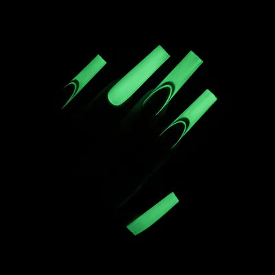 Kiara Sky Glow Gel Art Teal the Show