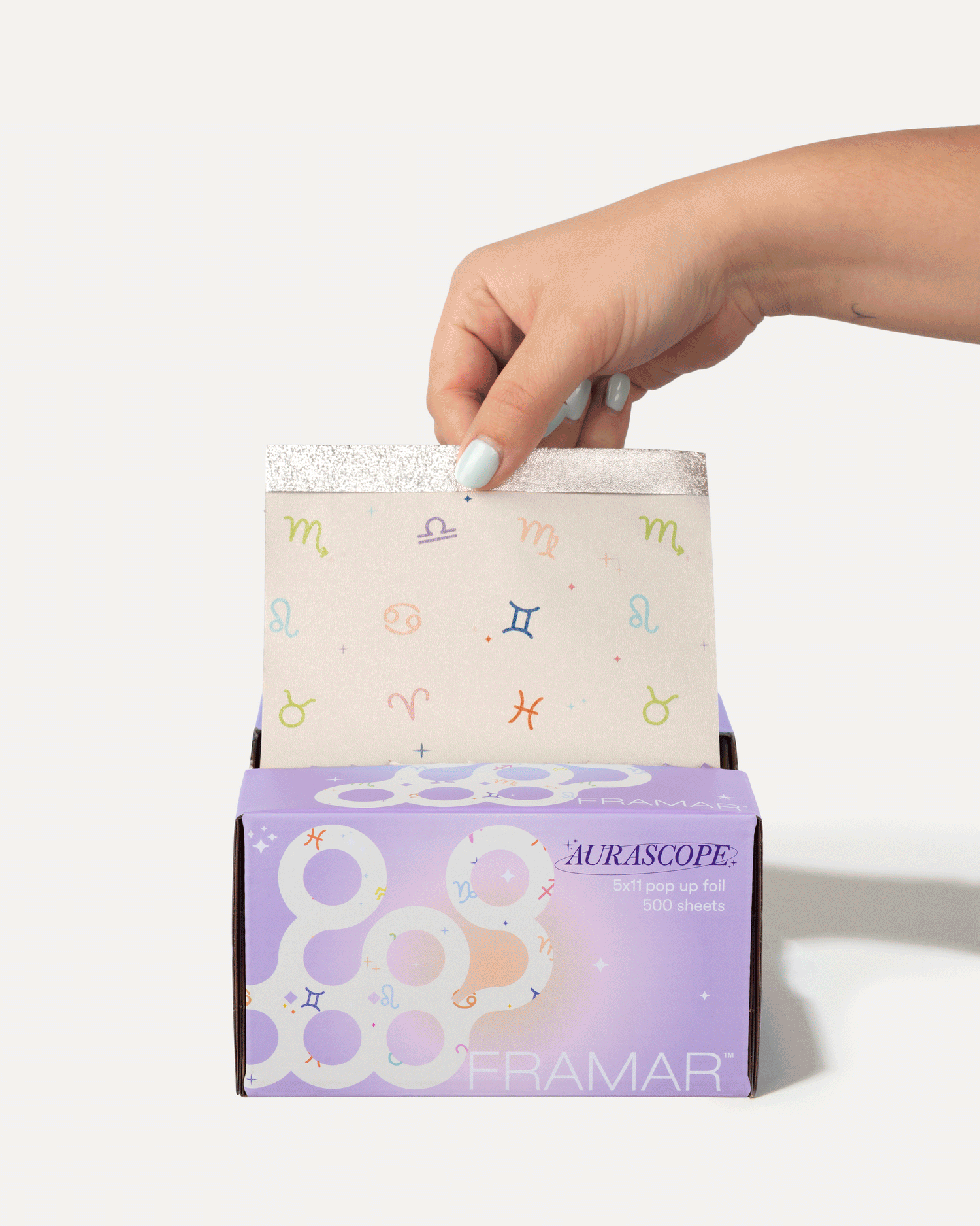 Framar Aurascope Pop-Up Foils 5x11 - 500 Count