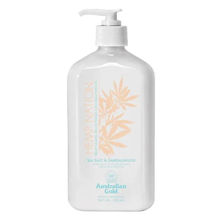 Australian Gold Hemp Nation Moisturizing Tan Extender Seasalt & Sandalwood - PinkPro Beauty Supply