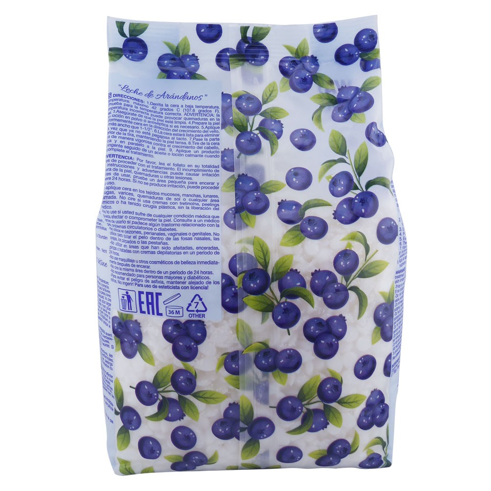 Waxness Spa Blueberry Milk Thermochromic Rosin Free Hard Wax 2.2lb.