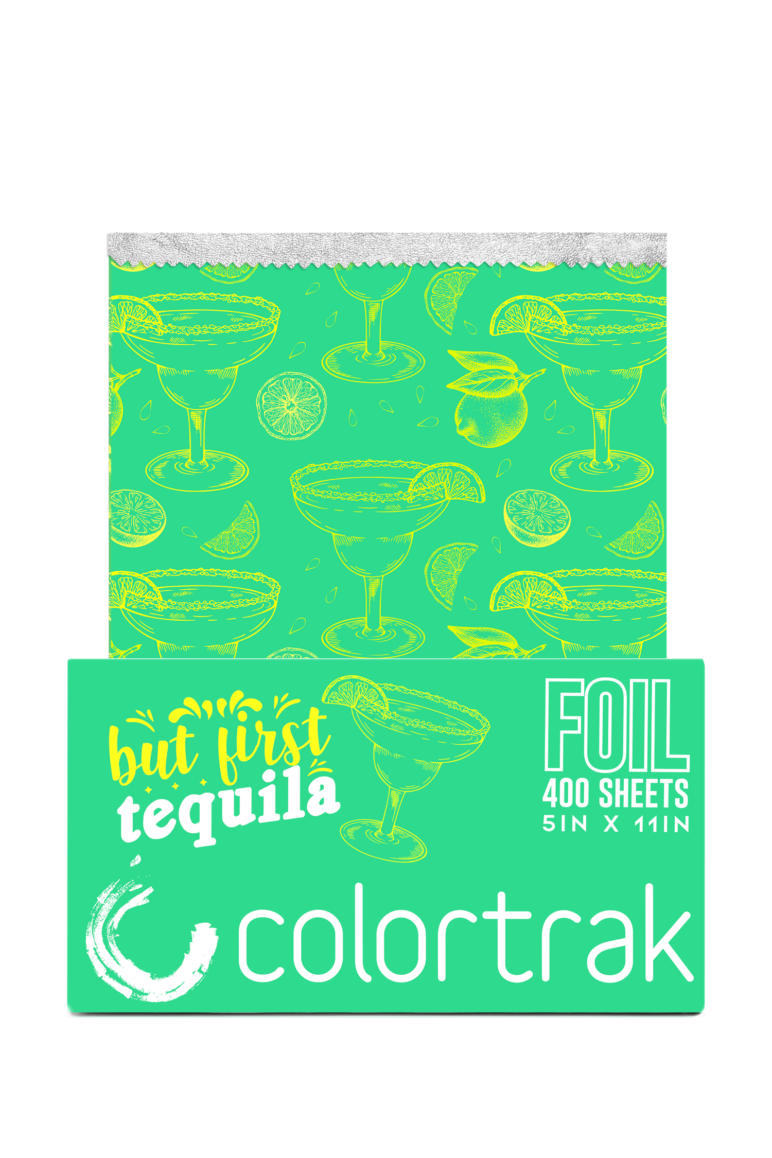 Colortrak But First Tequila Pop Up Foil 400 Count