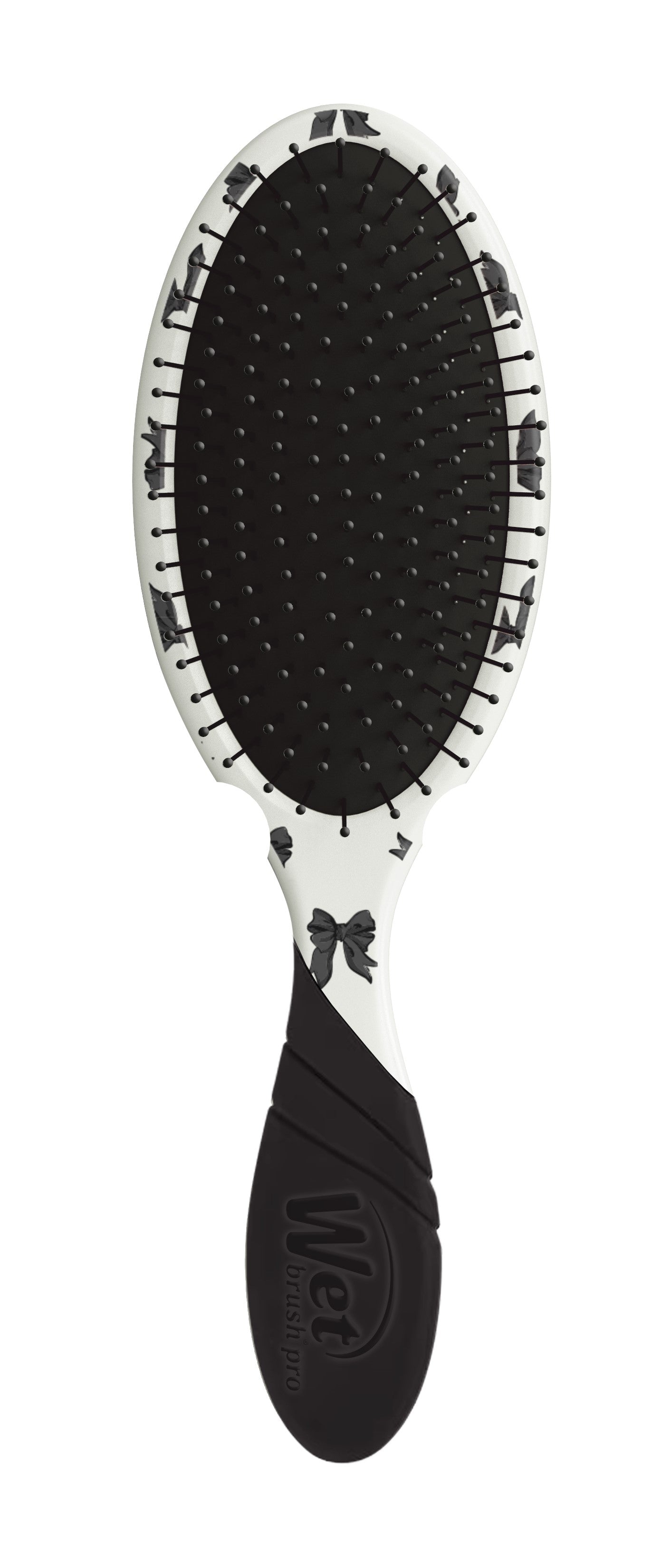 Wet Brush Bows On Bows Detangler Black Wet Brush