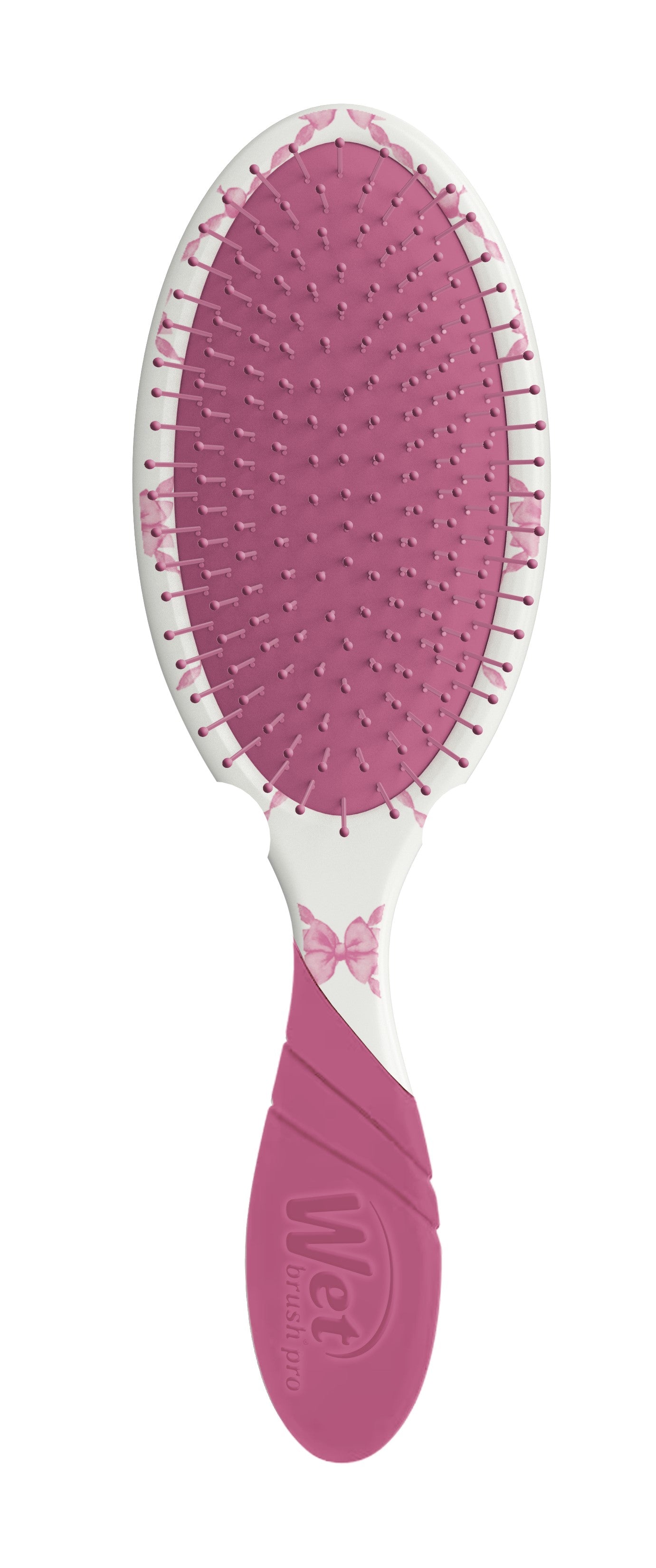 Wet Brush Bows On Bows Detangler Pink Wet Brush