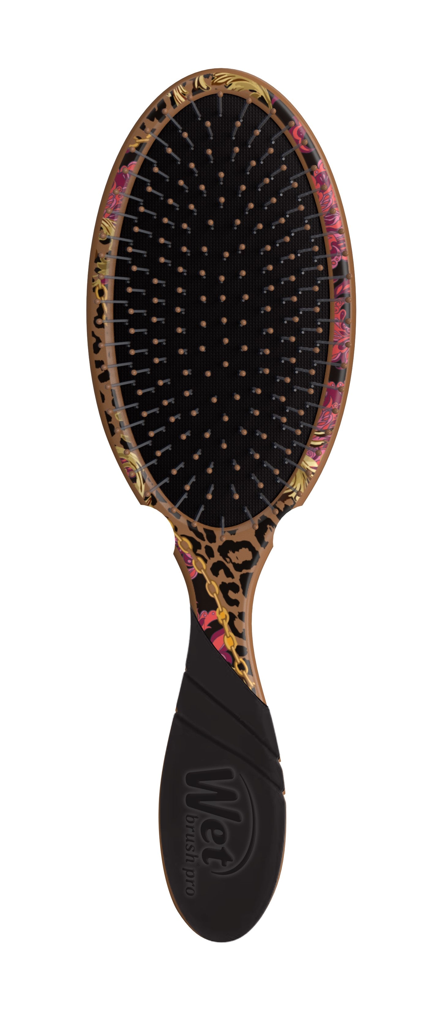 Wet Brush Floral/Safari - Black