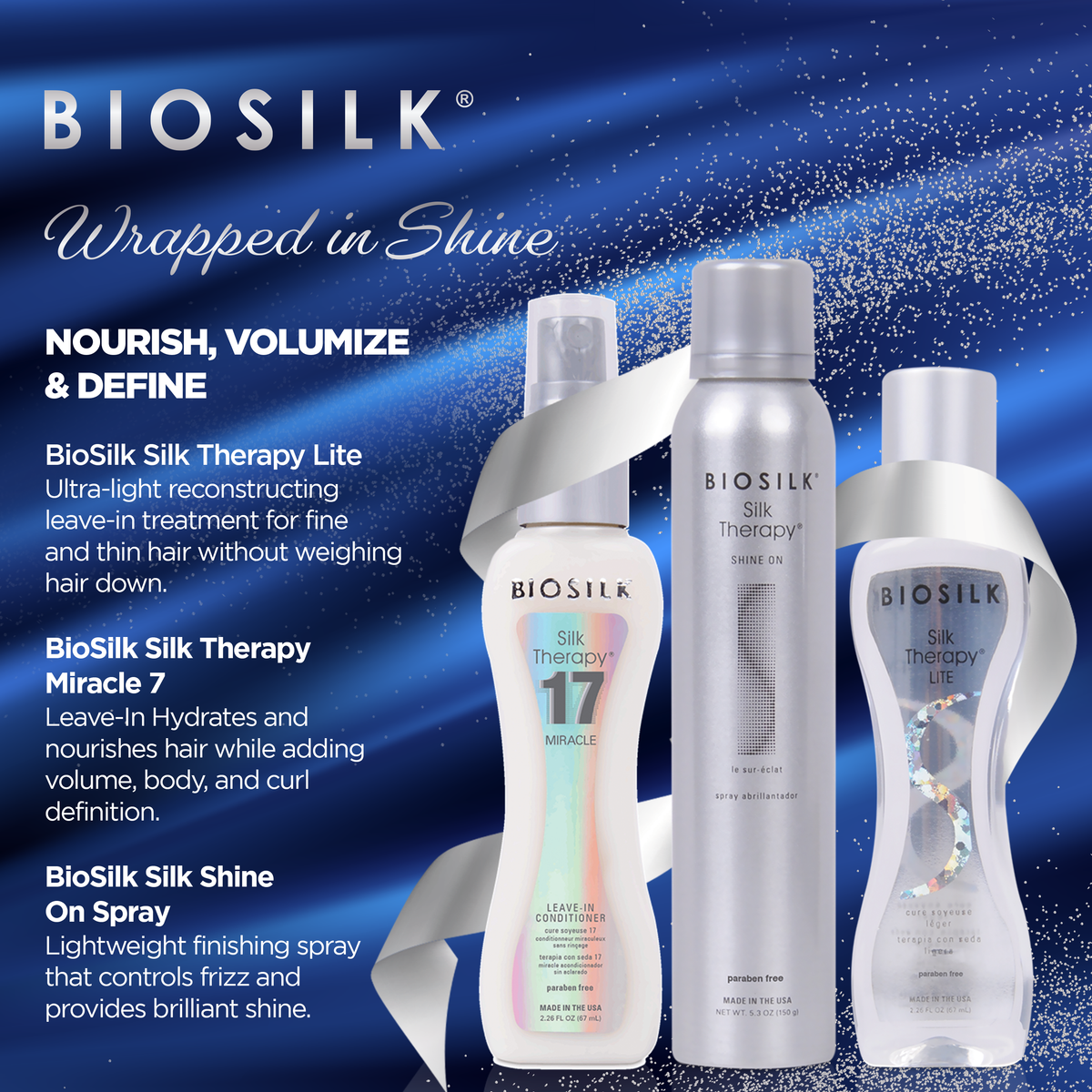 CHI Biosilk Wrapped in Shine Kit