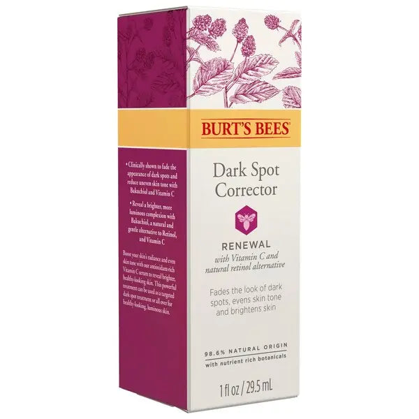 Burt's Bees Renewal Dark Spot Corrector 1oz - PinkPro Beauty Supply