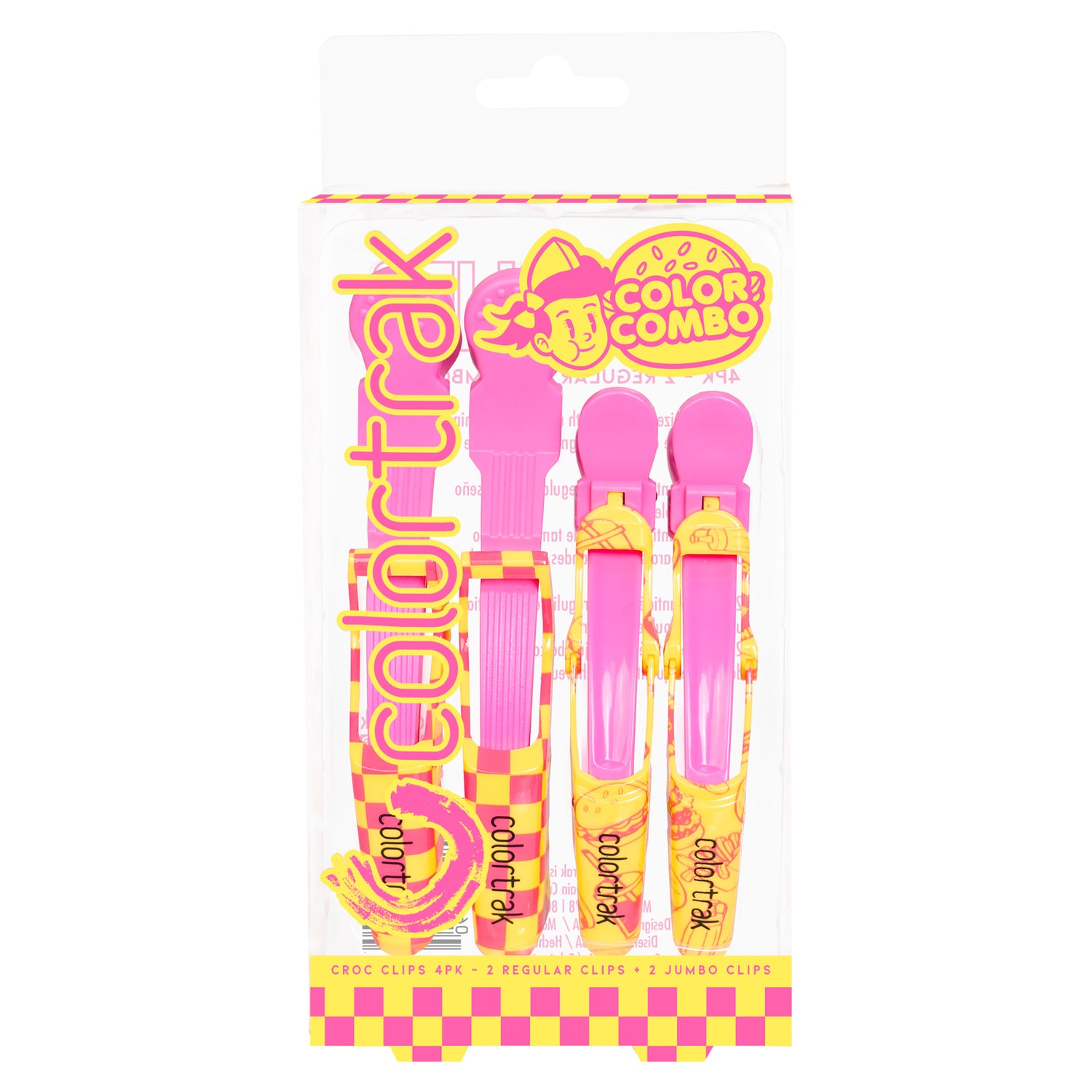 Colortrak Color Combo Crock Clips - 4 Pack