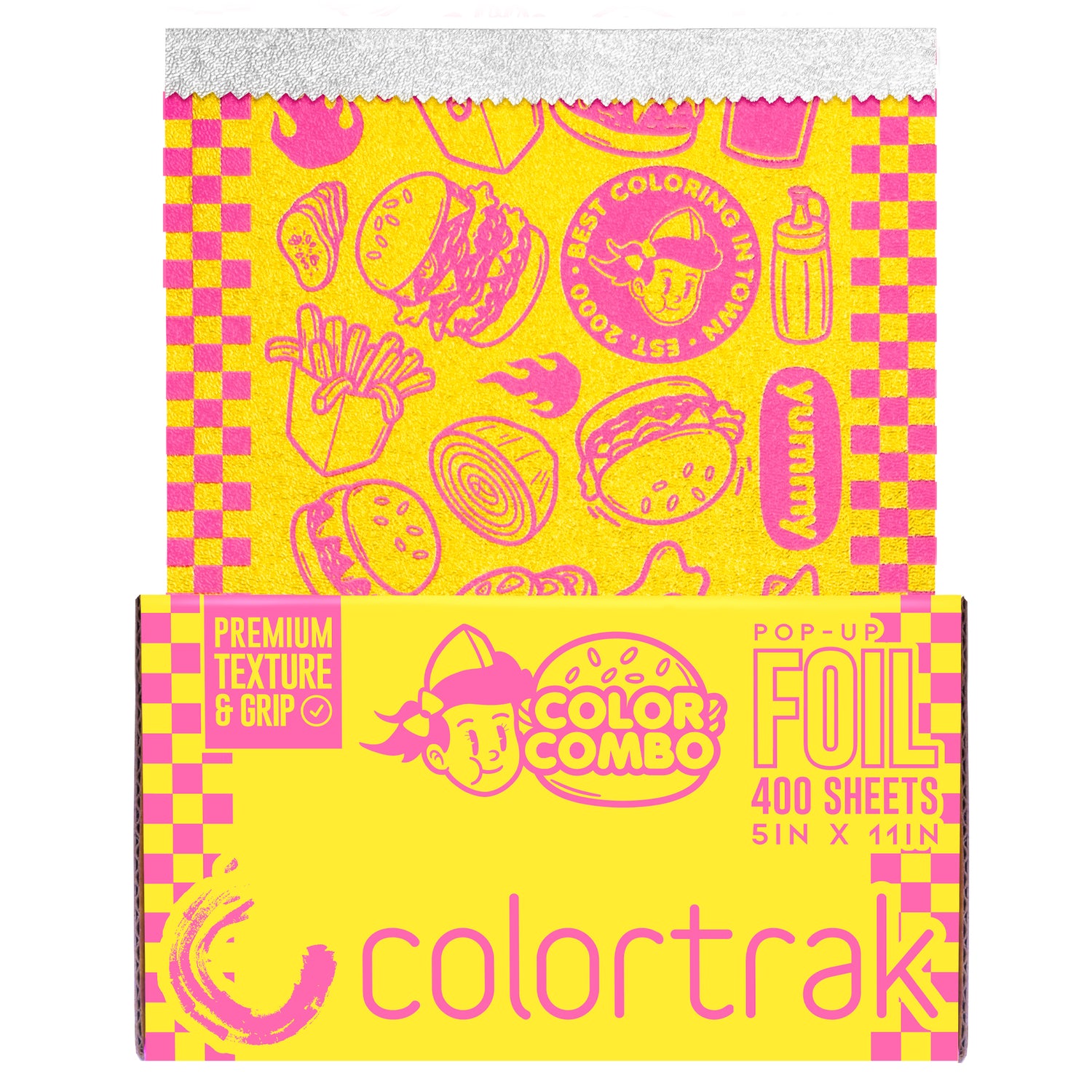 Colortrak Color Combo Pop-Up Foil - 400 Count