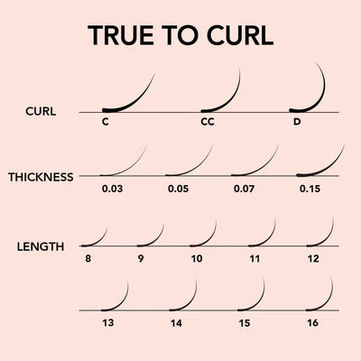 Kiara Sky Classic Cashmere Lashes .15-C-8mm