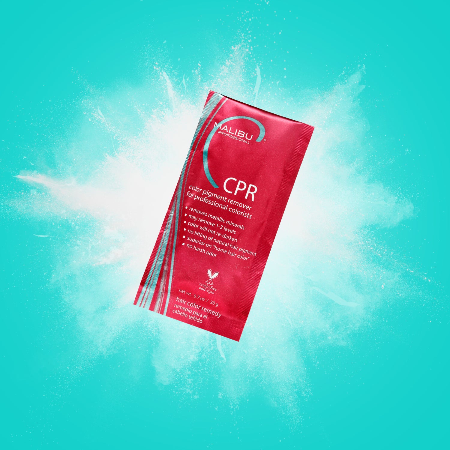 Malibu C CPR Color Pigment Remover packets 6 Pack